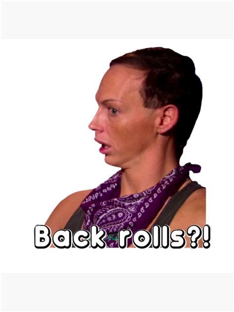 Alyssa Edwards Back Rolls Meme Art Print By Splendidart Redbubble