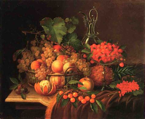 Reproductions De Qualité Musée Still Life with Fruit 1886 de George