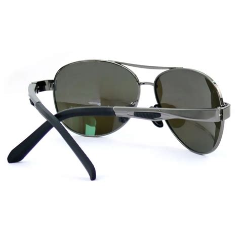 Fashionable Uv400 Polarized Lens Scratch Resistant Pilot Sunglasses