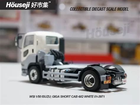 Wsi 1 50 Isuzu Giga Short Cab 4x2 White 白色款 好市集模型 Houseji