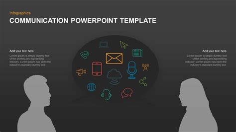 Communication PowerPoint Template & Keynote Diagram | Slidebazaar