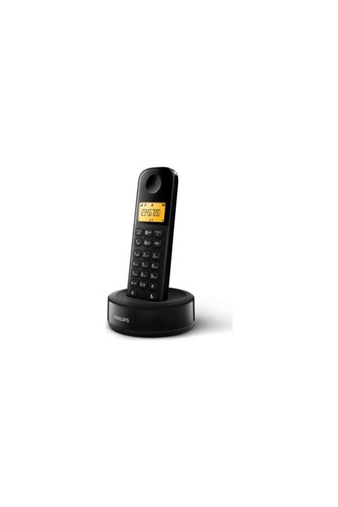 Philips D B Kablosuz Dect Telsiz Telefon Siyah Fiyat Yorumlar