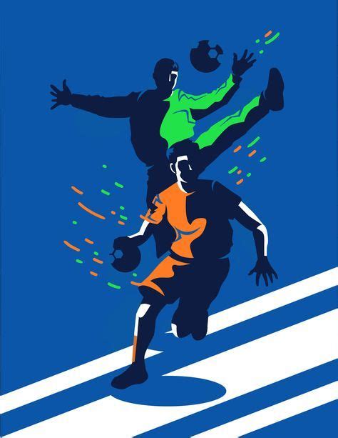 Fjordcup Handball Tournament Handball Handball Players Sport Poster