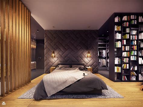 19 Magnificent Dark Bedrooms That Are Simply Amazing Bookshelves In