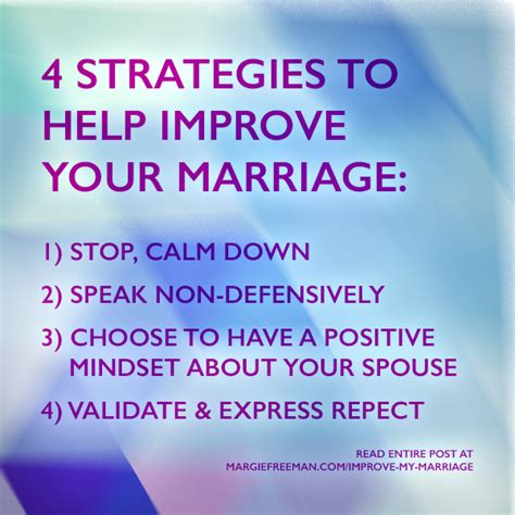 Strategies To Improve Marriage Margie Freeman Lcsw Nj