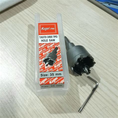 Holesaw Kayu Besi Stainless TCT 35 Mm KUGEL Lazada Indonesia