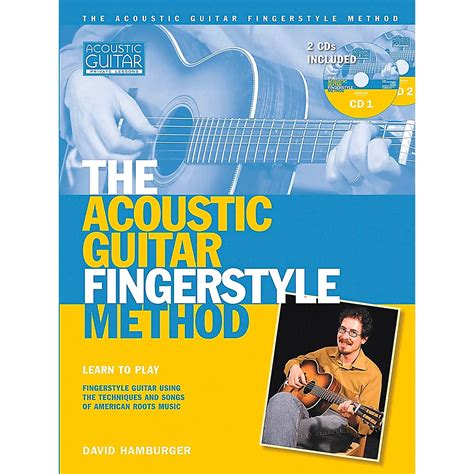 Hal Leonard Acoustic Guitar Fingerstyle Method Book With 2 Cd Set