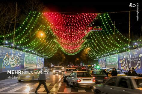 مشرق نیوز عکس آذین‌بندی شهر تبریز در آستانه نیمه شعبان