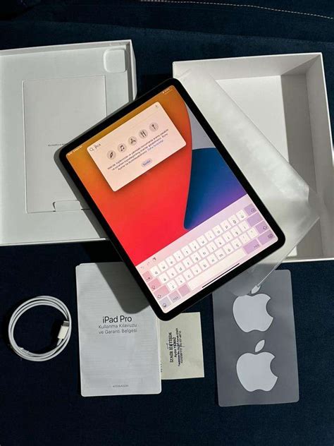 Tablet iPad Pro 11 inç 2 Nesil Wi Fi 128 GB Tablet ve E Kitap