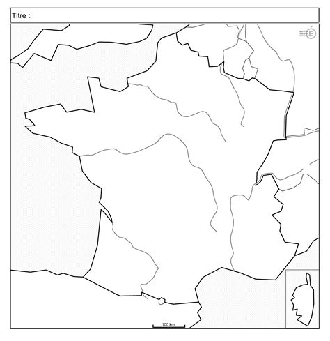 Carte De France Avec Fleuve Vierge Automasites