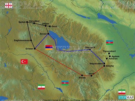 Stepmap Armenien Landkarte F R Welt