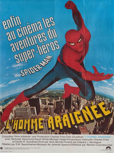 The Amazing Spider Man Original French Grande Movie Poster