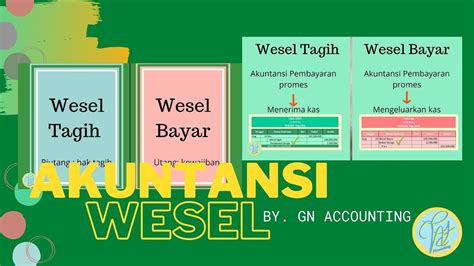 Wesel Dalam Akuntansi Wesel Tagih Vs Bayar Youtube