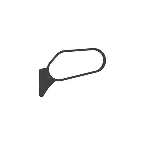 Premium Vector Rear View Icon Vector
