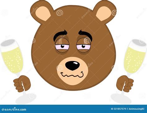 Drunk Teddy Bear With A Bottle Of Beer Ai Generated Royalty Free Stock
