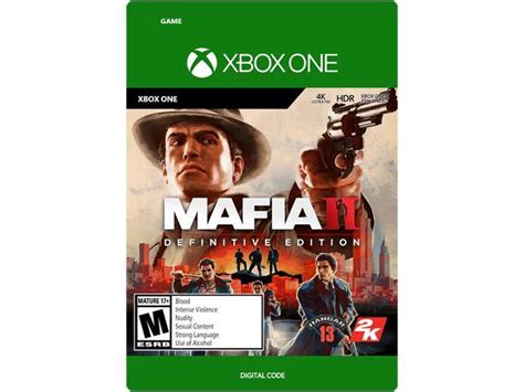 Mafia Ii Definitive Edition Xbox One [digital Code]