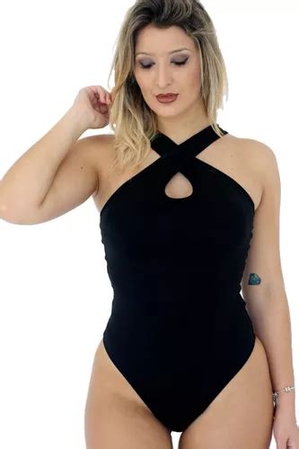 Body Feminino Suplex Maio Feminino Bori Preto Parcelamento Sem Juros