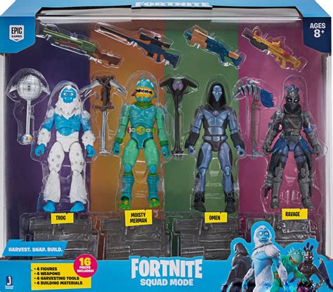 Fortnite Squad Mode Figure Pack Series Walmart