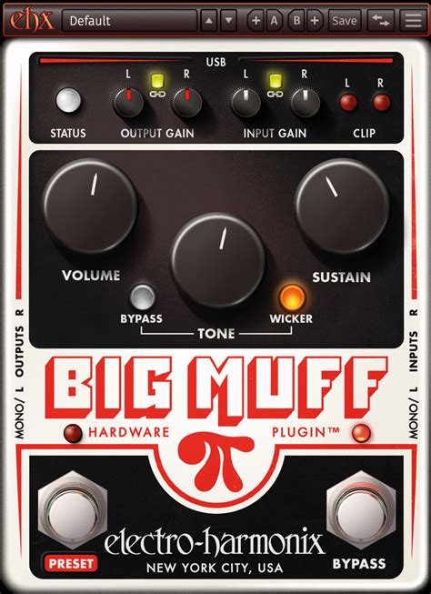 Electro Harmonix Big Muff Pi Hardware Plugin Avis Comparatif Et Test