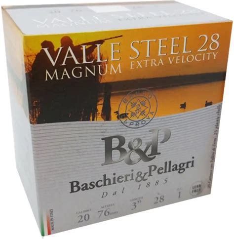 B P 20 76 28g Valle Steel Magnum Baschieri Pellagri Erakellari Fi