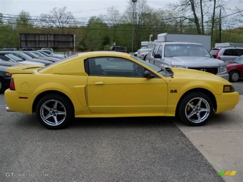 Chrome Yellow 1999 Ford Mustang Gt Coupe Exterior Photo 77012049