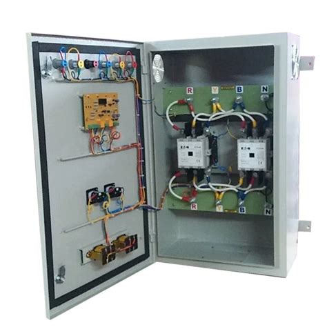 Three Phase V Hp Star Delta Starter Control Panel At In