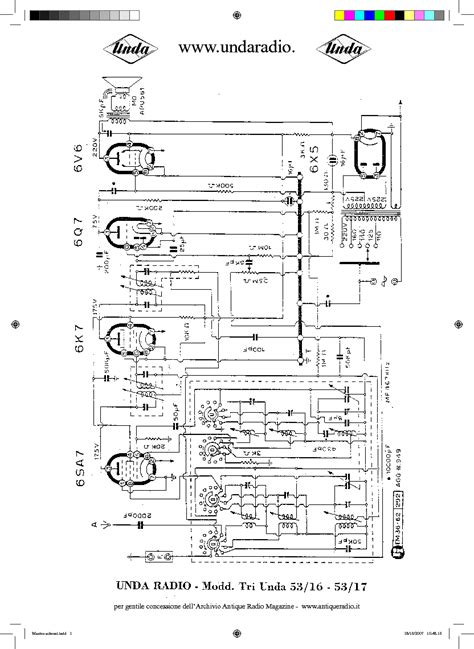 Unda Radio Trii Unda 53 16 53 17 Service Manual Download Schematics