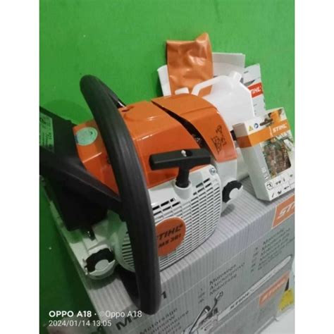 Jual Mesin Senso Stihl Ms Bar Inch Komplit Cod Shopee Indonesia