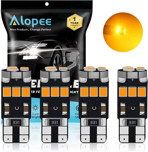 Alopee Pack T V Giallo Canbus Senza Errori Led Smd