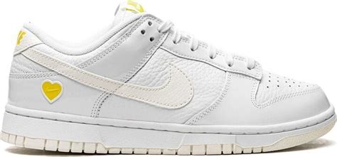 Nike Dunk Low Yellow Heart Sneakers Shopstyle