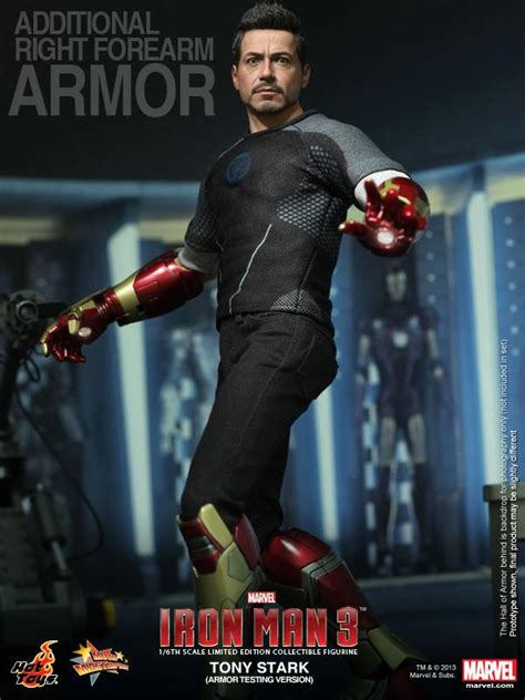 Hot Toys Updates The Tony Stark Armor Testing Version Figure ActionFigurePics