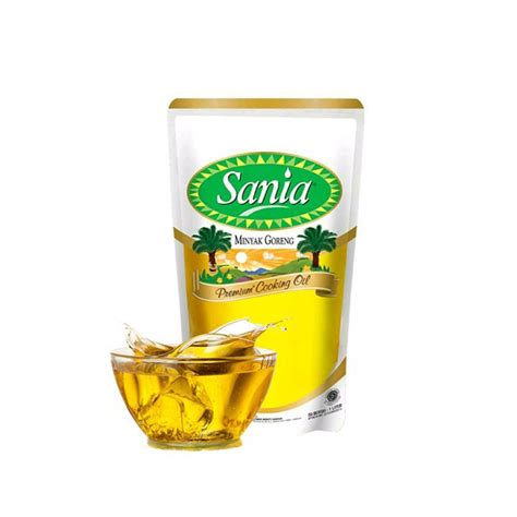 Jual Sania Premium Cooking Oil Pouch 1L Adalah Minyak Goreng