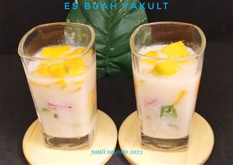 Resep Es Buah Yakult Oleh Yanti Sutanto Cookpad