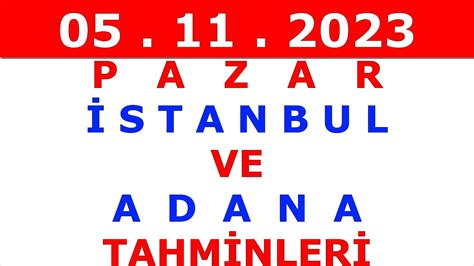 05 kasım 2023 pazar istanbul ve adana at yarışı tahminleri ganyan