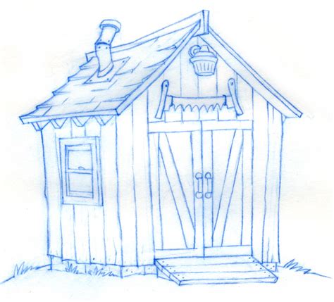 Drawings by Dave: Shed Logo