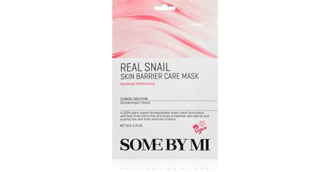 Some By Mi Clinical Solution Snail Skin Barrier Care Mask Masque