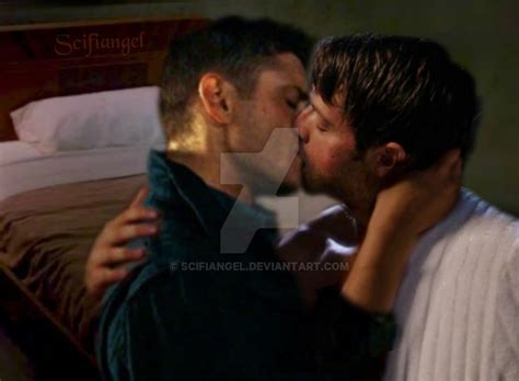 Late Night Kisses-photo munipulation | Destiel, Supernatural destiel ...