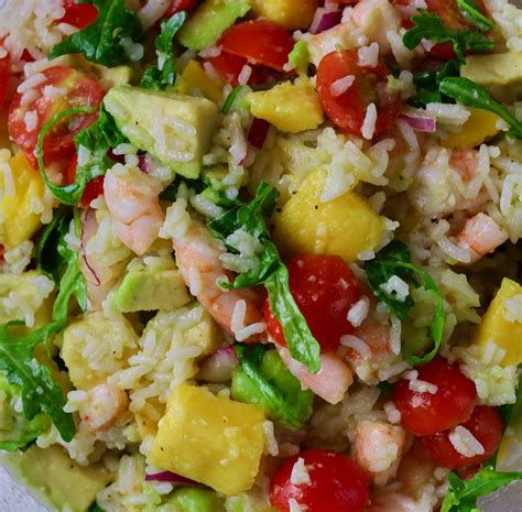 Prawn Mango Avocado Summer Salad Delish Club