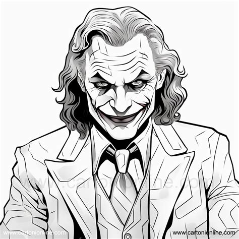 Ausmalbilder Joker 21