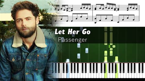 Passenger Let Her Go Piano Tutorial With Sheet Music YouTube