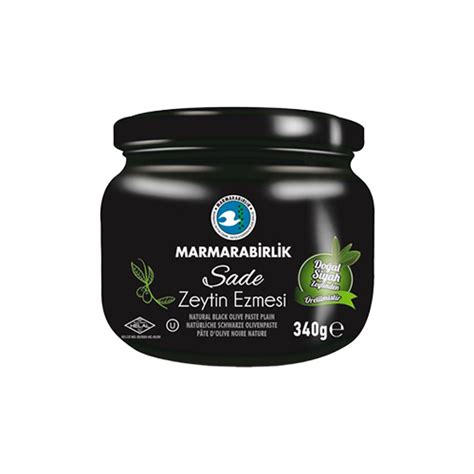 Marmarabirlik Sade Siyah Zeytin Ezmesi