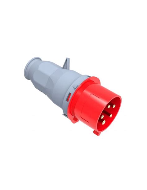 CEE CETAC 32A 3 Pole Neutral Ground Industrial Plug ADAJUSA