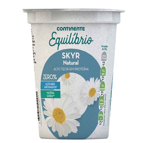 Continente Equilíbrio Iogurte Skyr Natural 400g Comparar Preços Kabaz