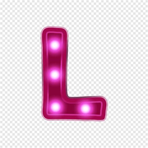 Purple Letter L Illustration Letter Alphabet Font Neon Alphabet L