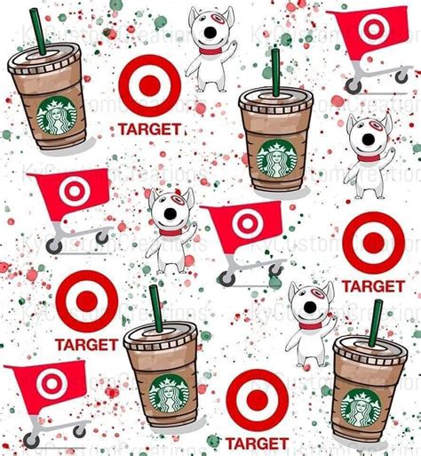 Target Starbucks Tumbler Wrap Png Digital Download Inspire Uplift
