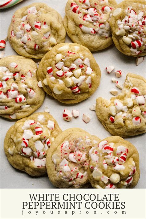 White Chocolate Peppermint Cookies Recipe Chocolate Peppermint