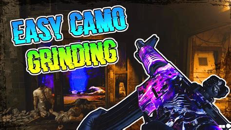 Best Camo Grinding Strategy On Die Maschine Fast Camosweapon Xp Cold War Zombies Youtube