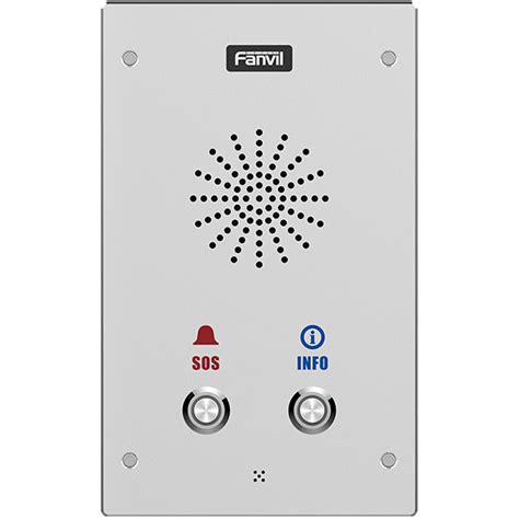 Fanvil I16S 02P SIP Audio Intercom 2 SIP PoE Outdoor PT