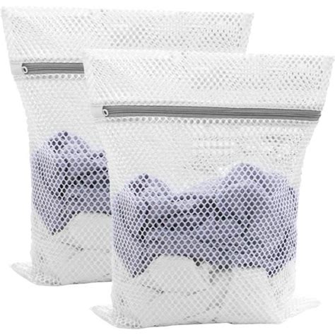 Lot de 2 Sac Lavage Linge Filet à Linge pour machine à laver Sac à