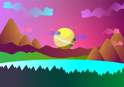 Illustrator Landscape :: Behance